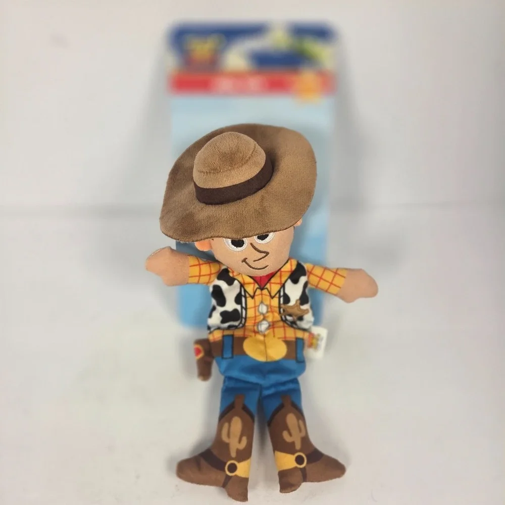 Disney Pixar Toy Story Woody Plush Squeaky Dog Toy 9 Inch Cowboy Pet Toy New